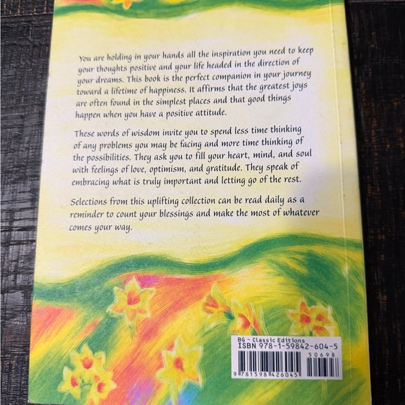 A Daybook of Positive Thinking by Blue Mountain Arts Book Daily Affirmations - Picture 5 of 7